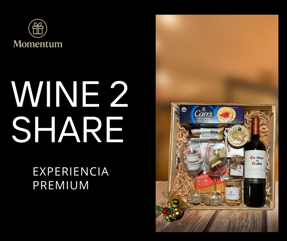 Experiencia Wine 2 Share – Premium (Caja grande)