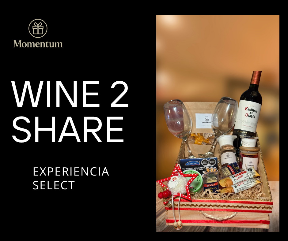 Experiencia Wine 2 Share – Select (Caja mediana)