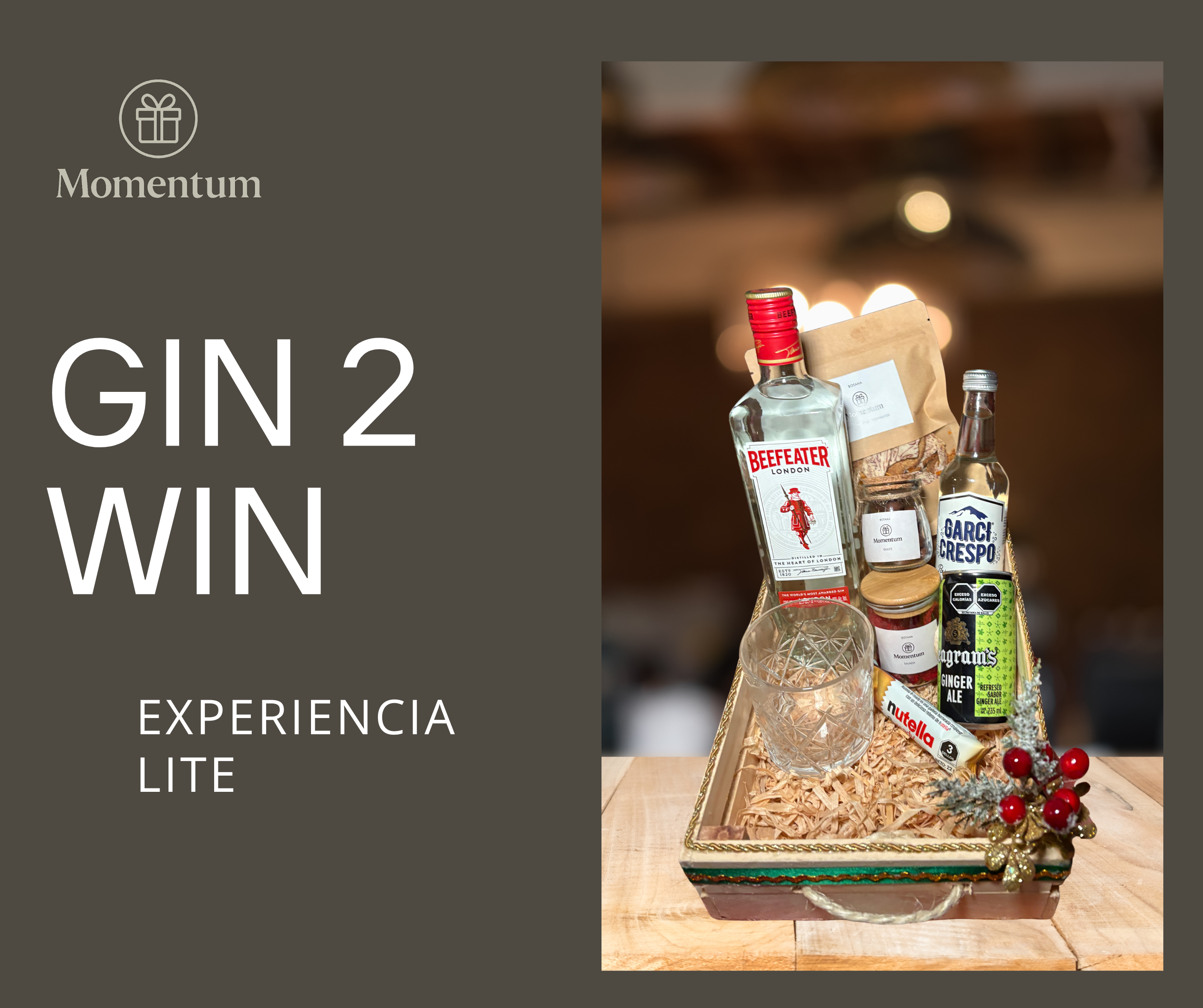 Experiencia Gin 2 Win – Lite (Caja chica)