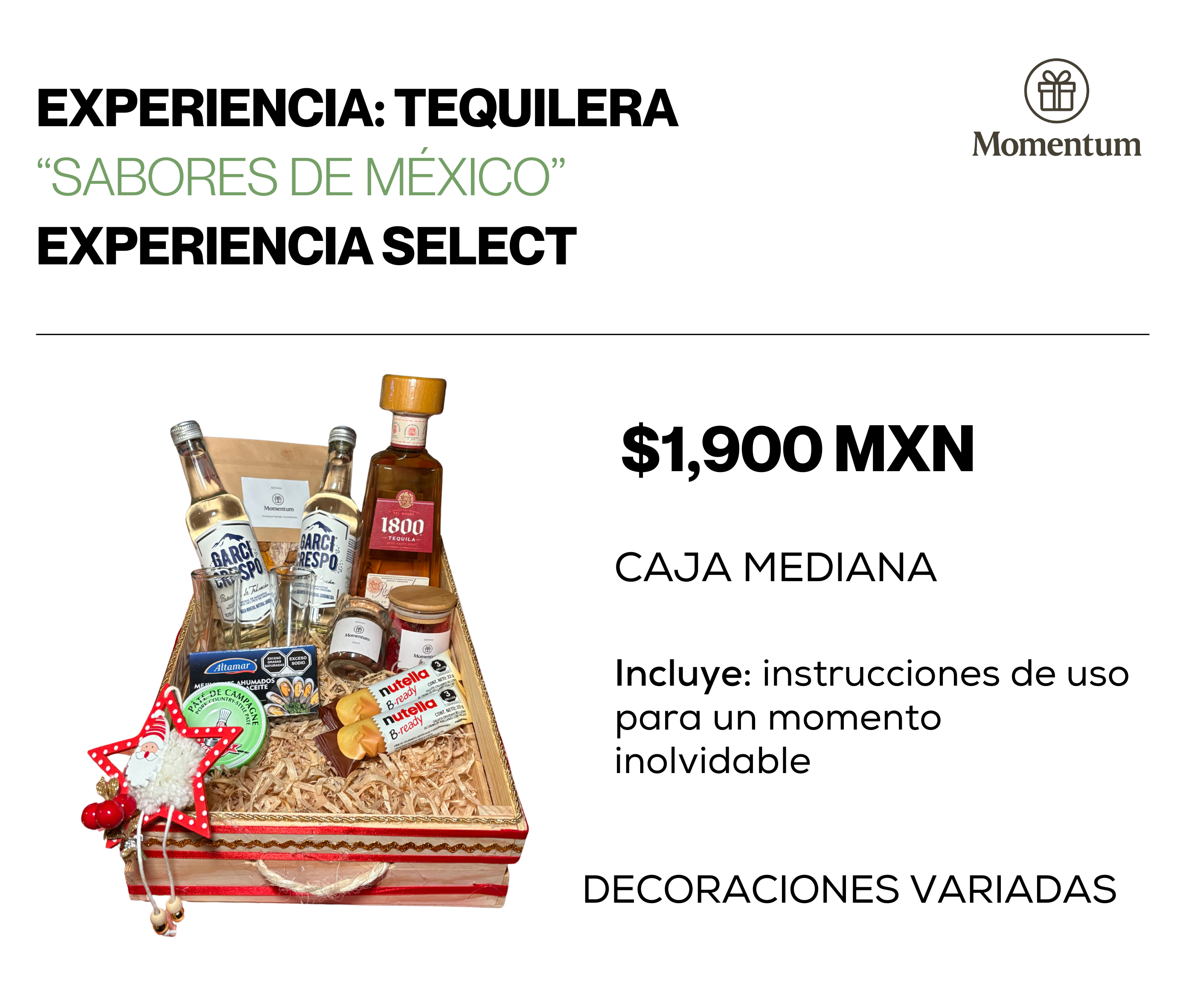 Experiencia Tequilera – Select (Caja mediana)