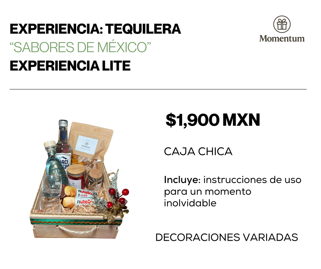 Experiencia Tequilera – Lite (Caja chica)